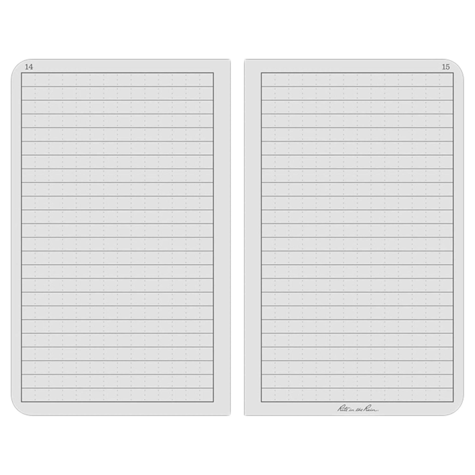 Hardcover Notizbuch schwarz Nr. 770F-M