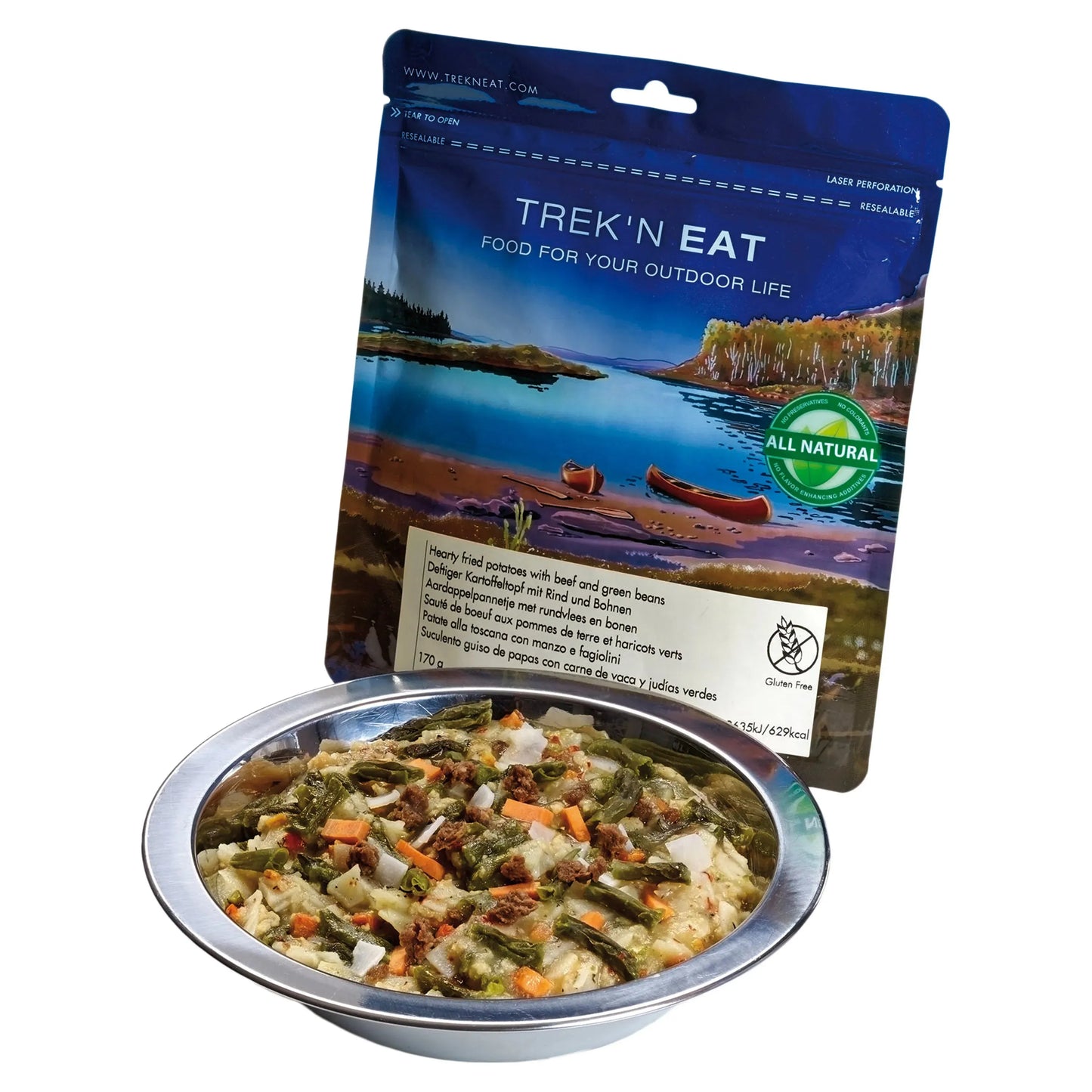 Trek’n Eat Deftiger Kartoffeleintopf mit Rind und Bohnen - ASMC