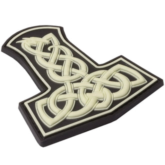 JTG 3D Patch Dragon Thors Hammer nachleuchtend