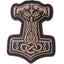 Jackets To Go 3D Patch Thors Hammer - ASMC