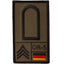 Café Viereck Rank Patch Stabsunteroffizier - ASMC