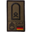 Café Viereck Rank Patch Hauptfeldwebel - ASMC