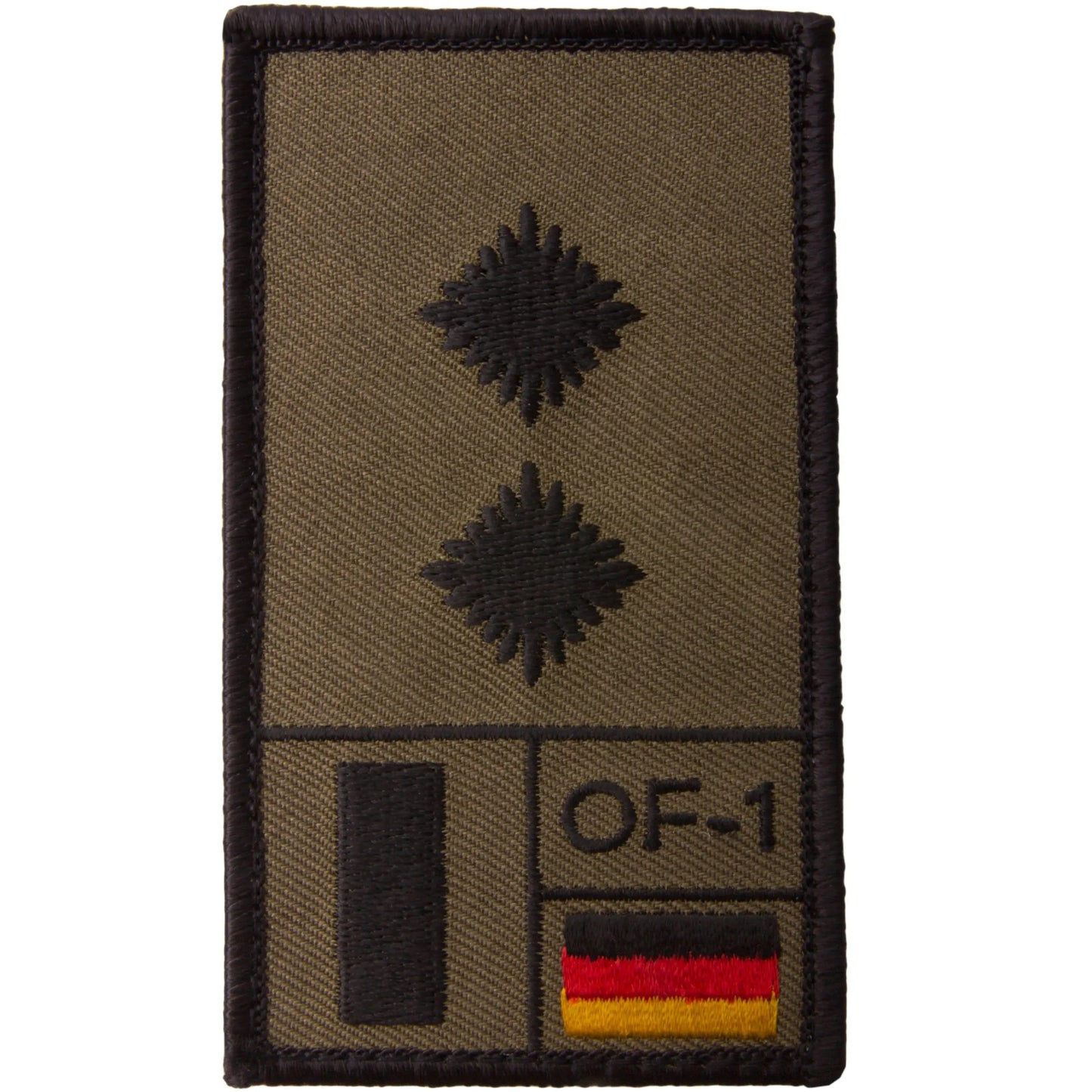 Café Viereck Rank Patch Oberleutnant - ASMC