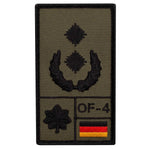 Café Viereck Rank Patch Oberstleutnant - ASMC