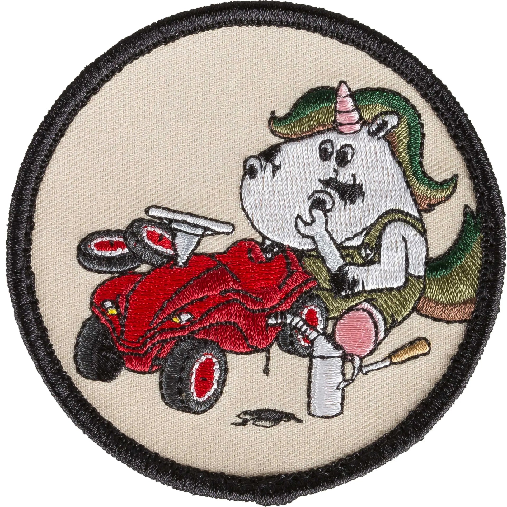 Café Viereck Patch Instandsetzung Einhorn - ASMC