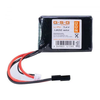 Li-Po Akku 7.4V 1500mAh Block Type