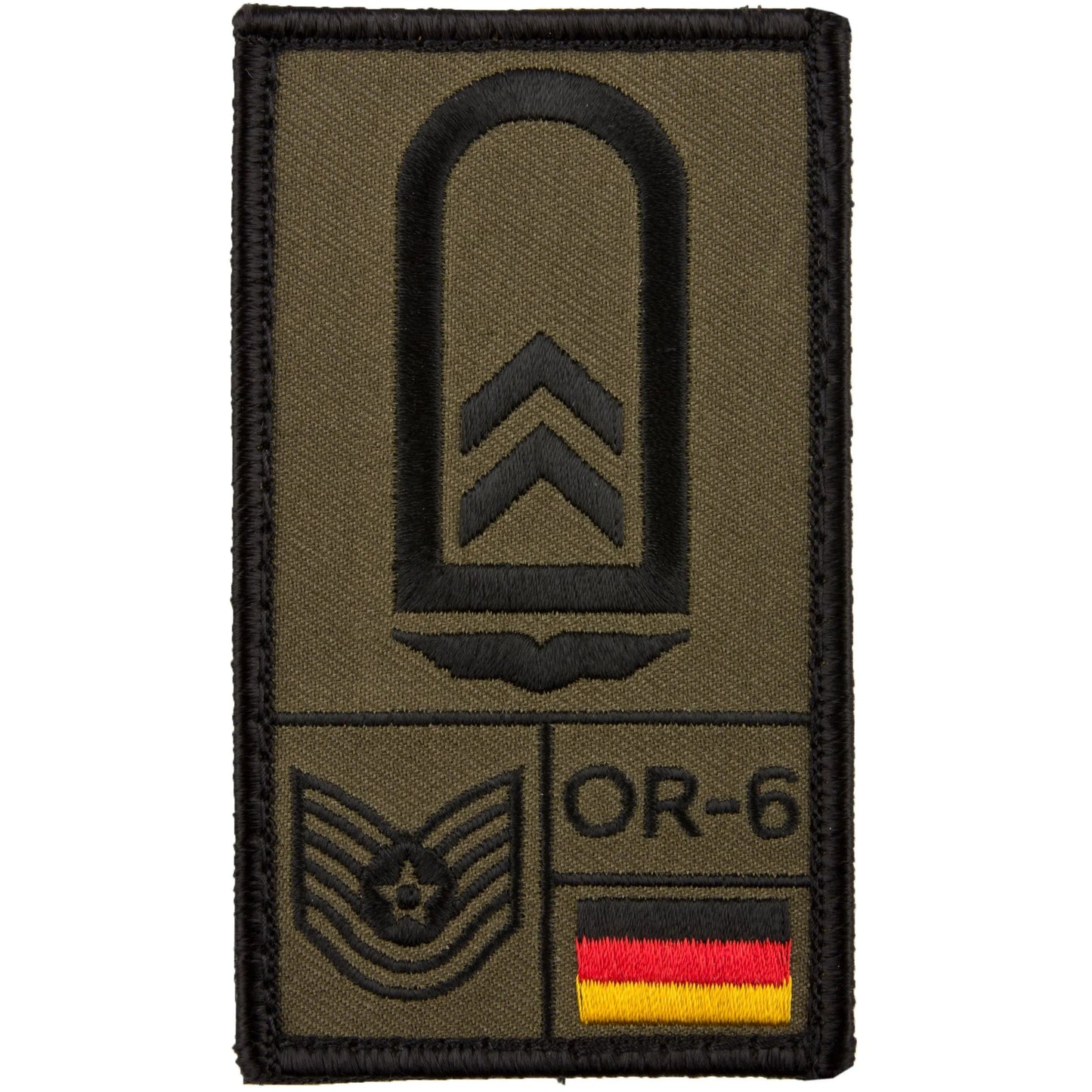 Café Viereck Rank Patch Oberfeldwebel Luftwaffe - ASMC