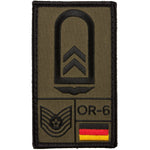 Café Viereck Rank Patch Oberfeldwebel Luftwaffe - ASMC
