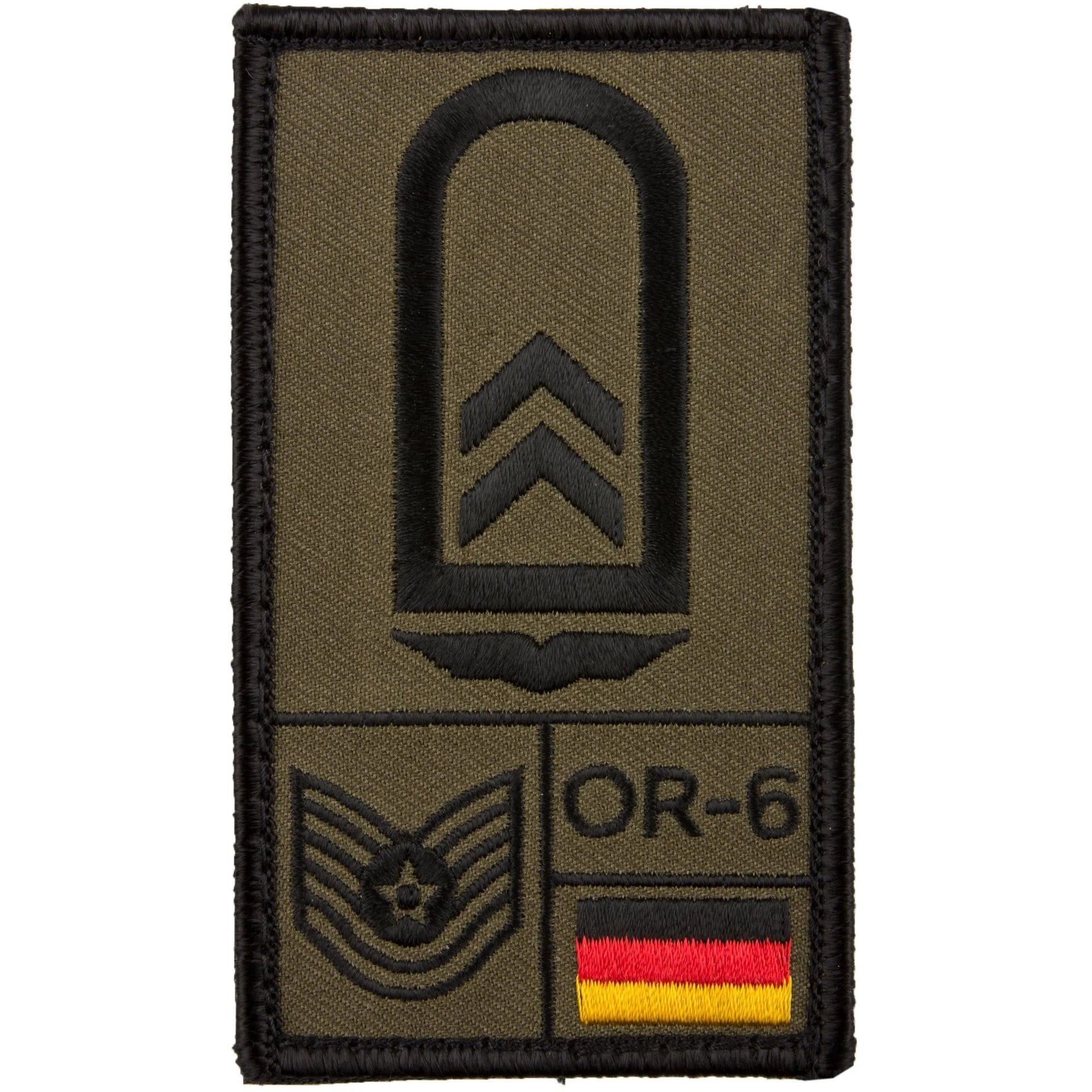 Café Viereck Rank Patch Oberfeldwebel Luftwaffe - ASMC