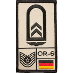 Café Viereck Rank Patch Oberfeldwebel Luftwaffe - ASMC