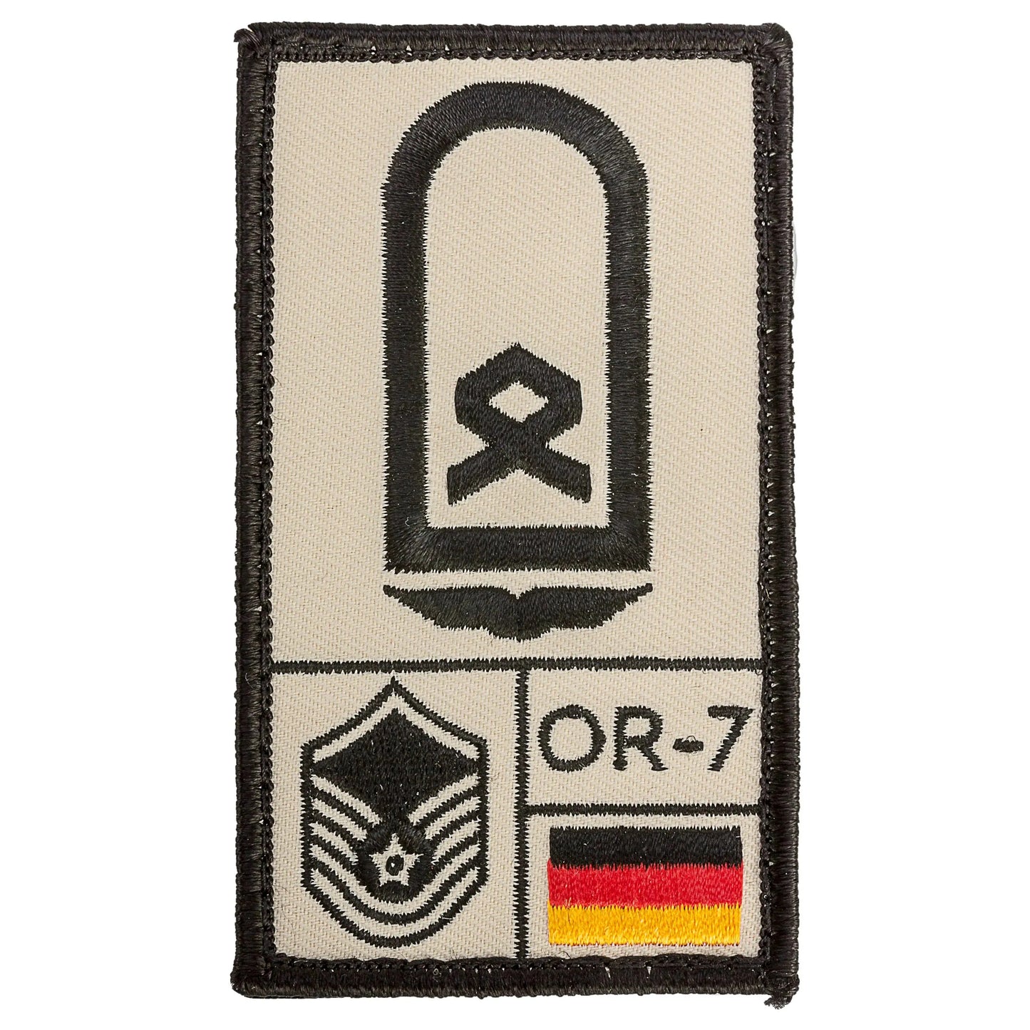 Café Viereck Rank Patch Hauptfeldwebel Luftwaffe - ASMC
