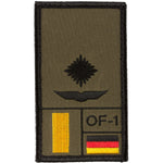 Café Viereck Rank Patch Leutnant Luftwaffe - ASMC