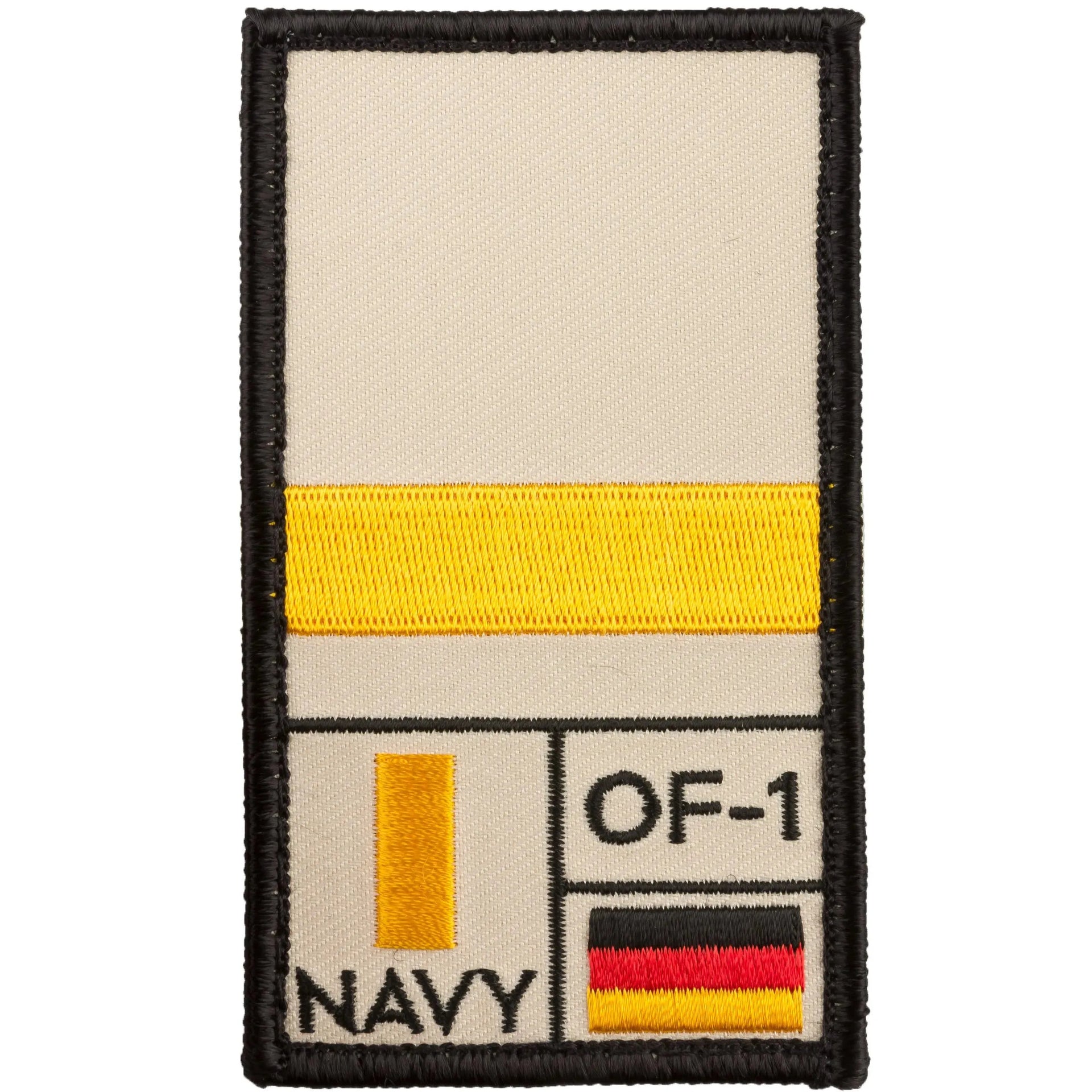 Café Viereck Rank Patch Leutnant zur See - ASMC