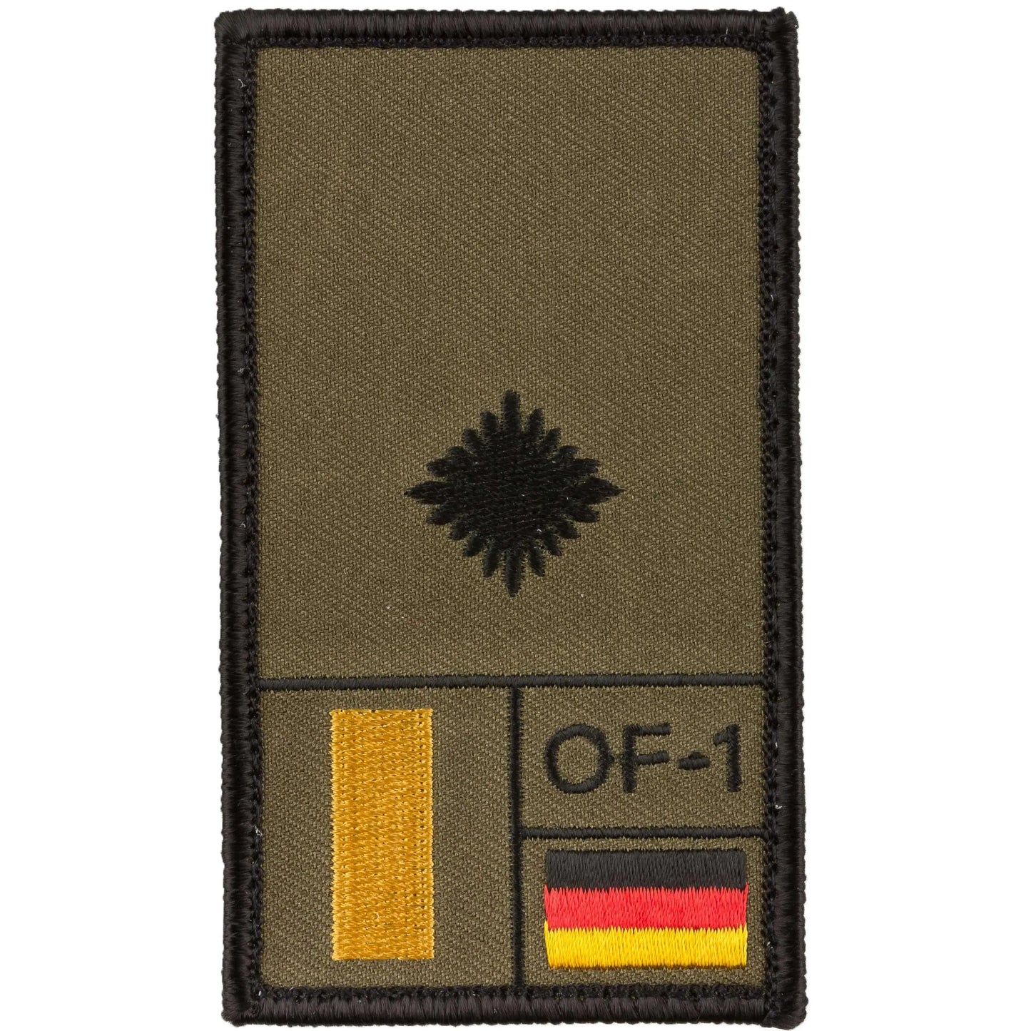 Café Viereck Rank Patch Leutnant - ASMC