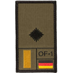 Café Viereck Rank Patch Leutnant - ASMC