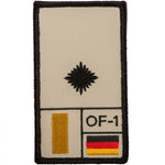 Café Viereck Rank Patch Leutnant - ASMC