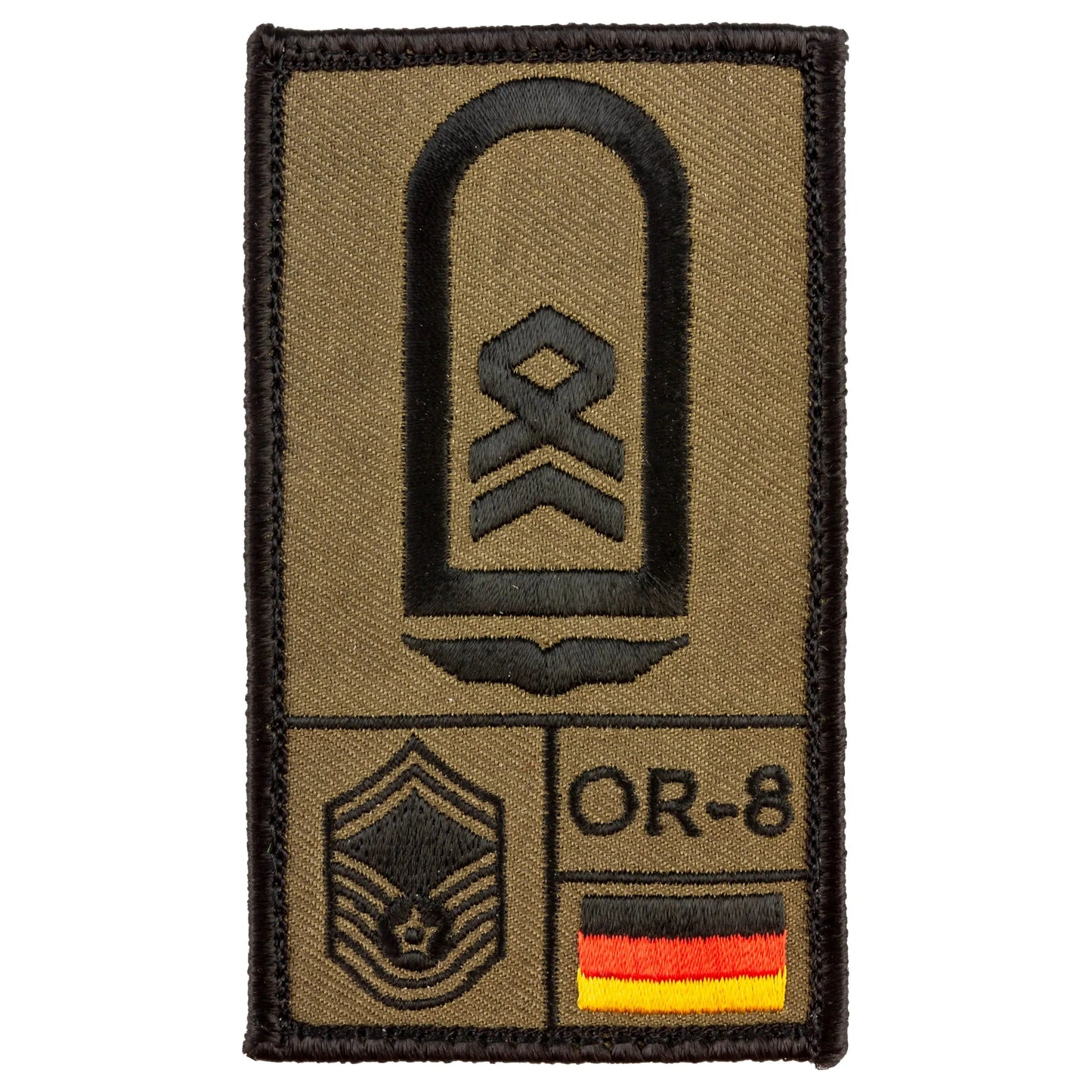 Café Viereck Rank Patch Stabsfeldwebel Luftwaffe - ASMC