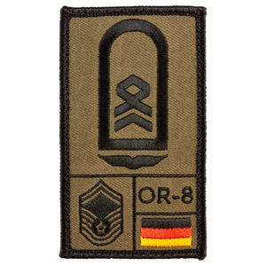 Café Viereck Rank Patch Stabsfeldwebel Luftwaffe - ASMC