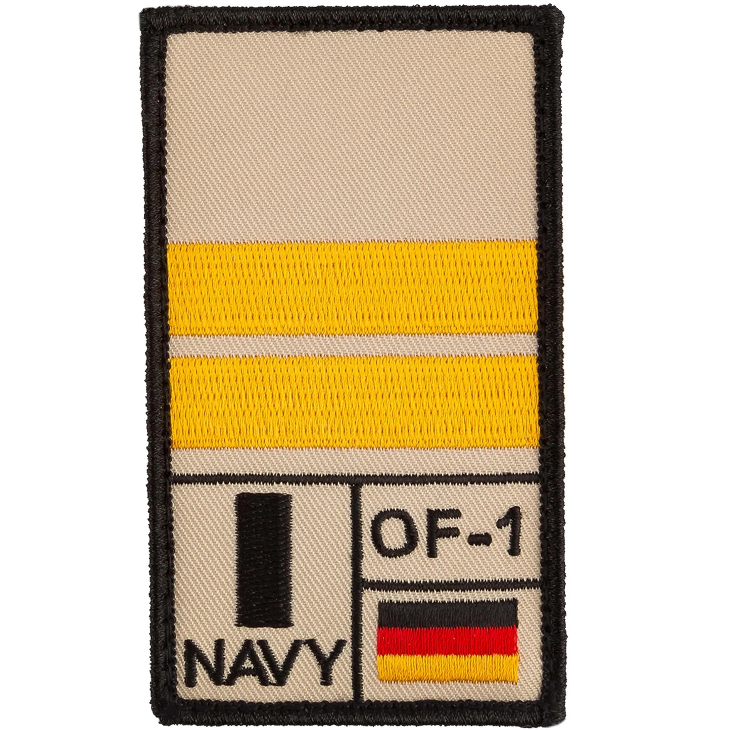Café Viereck Rank Patch Oberleutnant zur See - ASMC