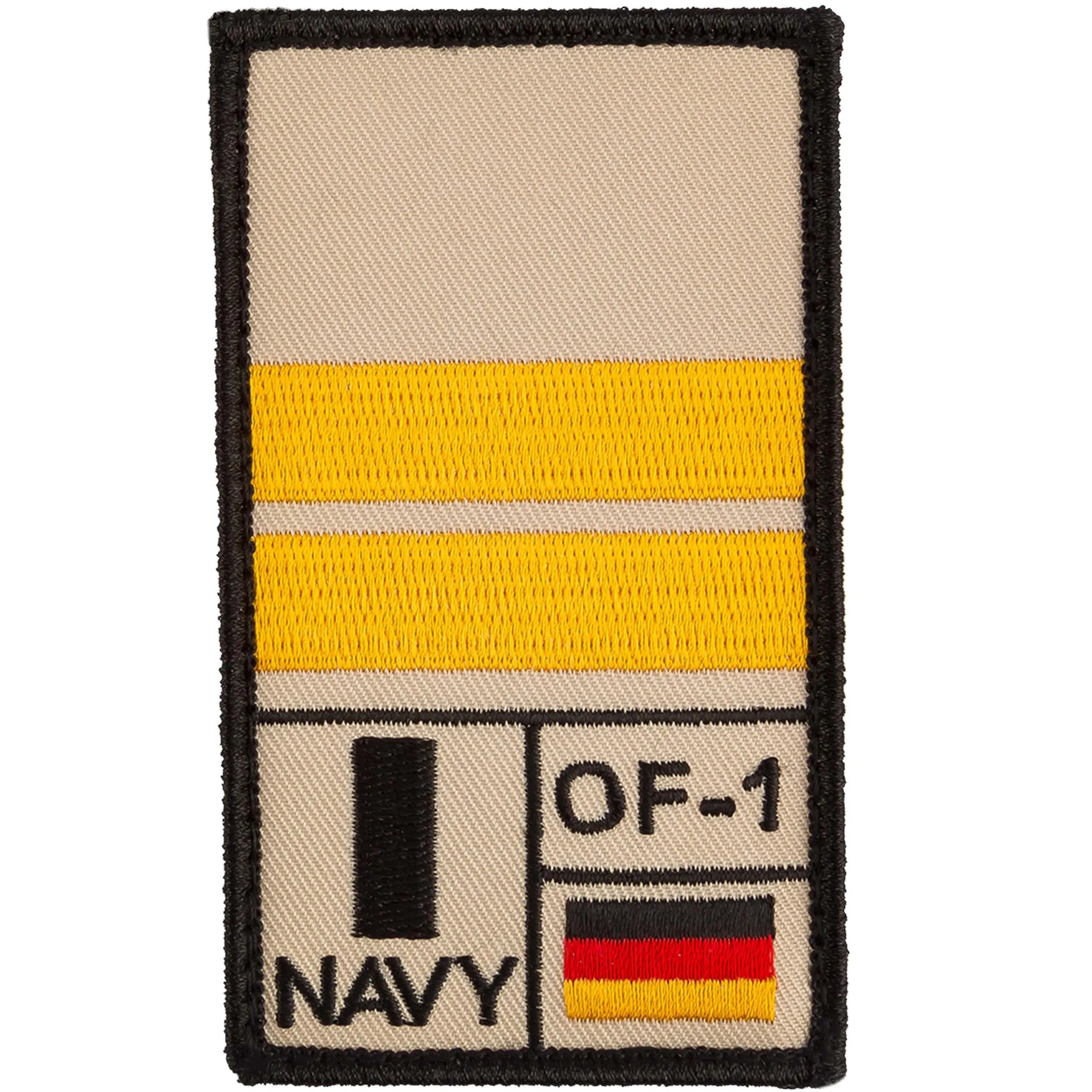 Café Viereck Rank Patch Oberleutnant zur See - ASMC