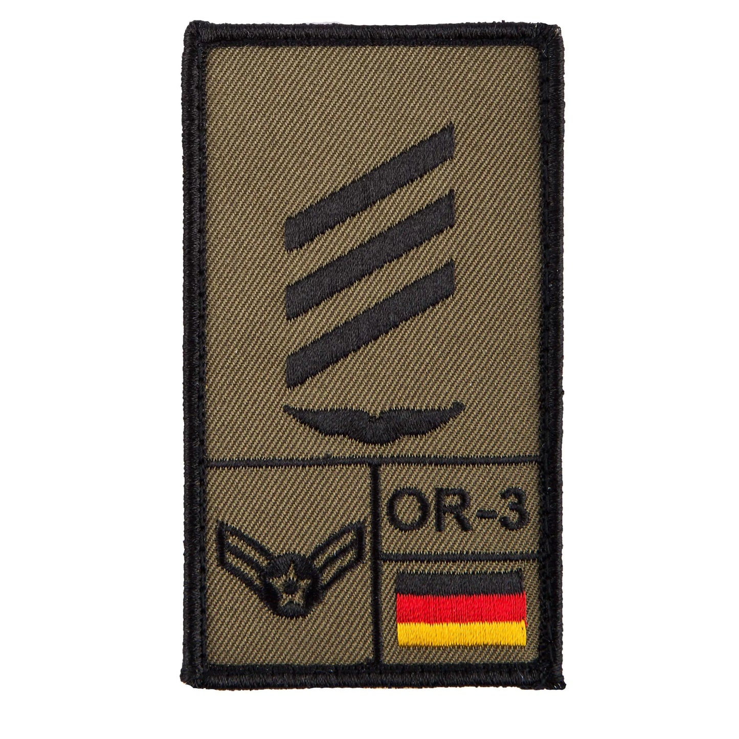 Café Viereck Rank Patch Hauptgefreiter Luftwaffe - ASMC