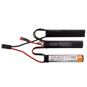 Li-Po Akku 11.1V 1100 mAh Triple Stick