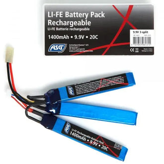 Airsoft Akku Triple Stick 9.9V 1400 mAh LI-FE