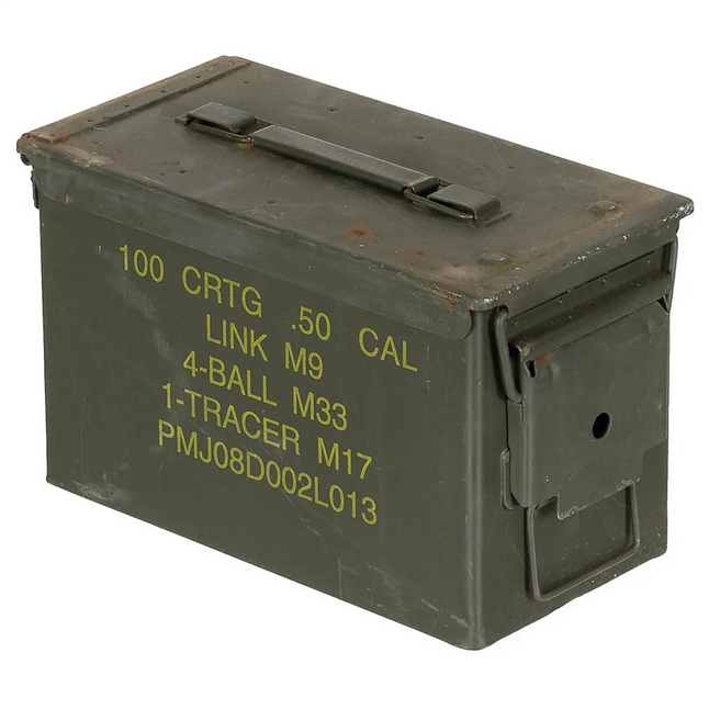 Munitionskiste M2A1 Cal. .50 / 5.56 mm gebraucht