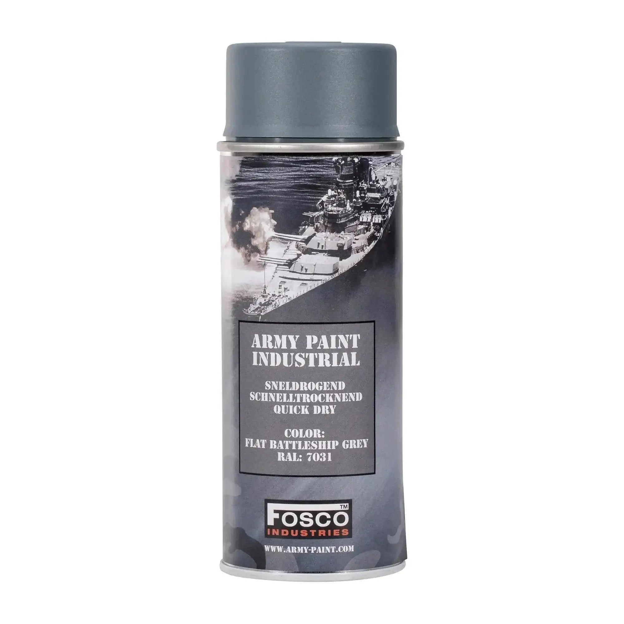 Fosco Schnelltrocknender Lack – 400 Ml, Hitzebeständig Bis 110°C, Für Metall & Plastik