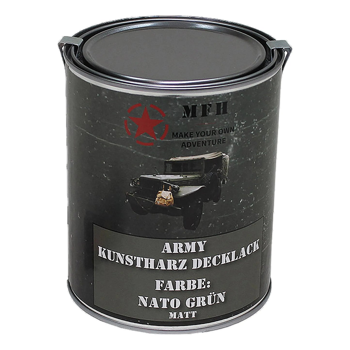 MFH Farbdose Army Lack 1 L matt - ASMC