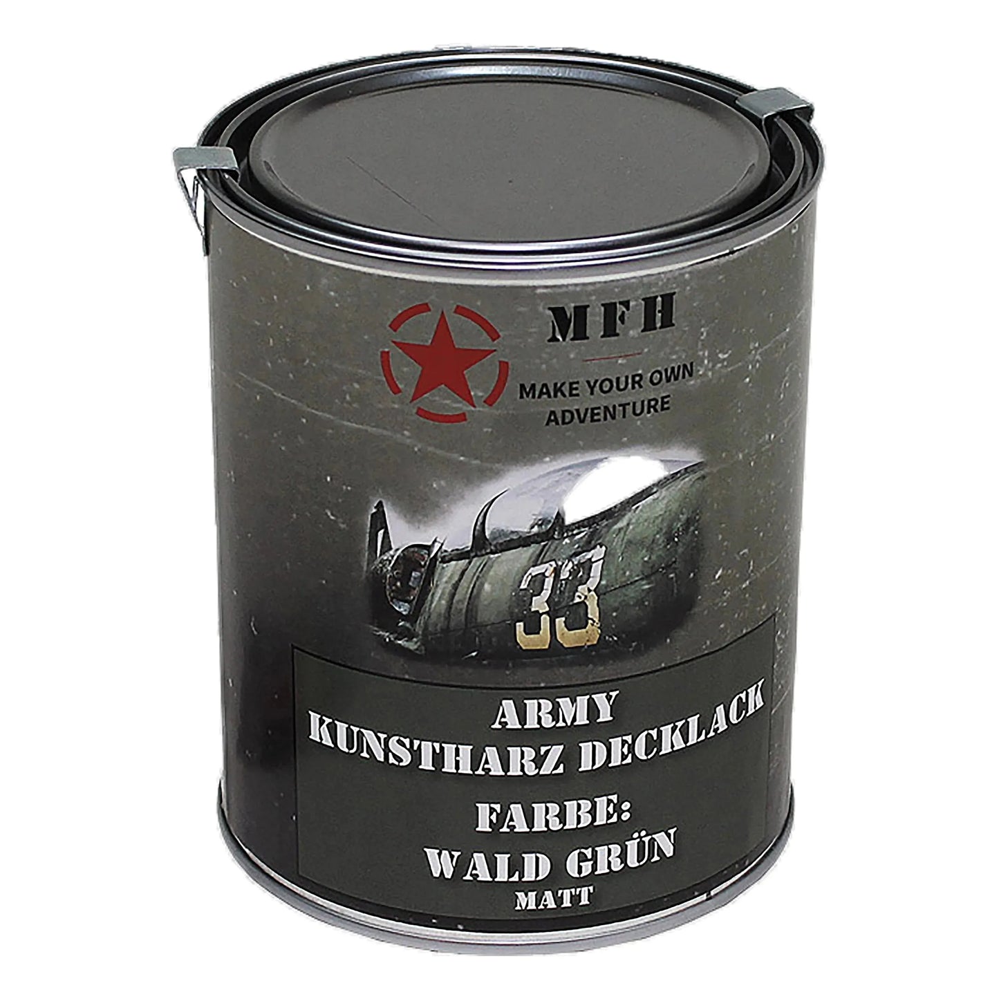 MFH Farbdose Army Lack 1 L matt - ASMC