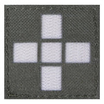 Zentauron Patch Rot Kreuz BW groß - ASMC
