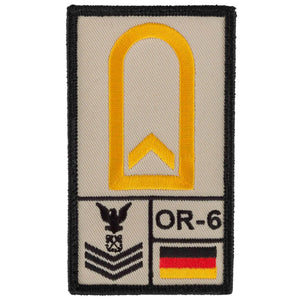 Café Viereck Rank Patch Bootsmann - ASMC