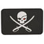 3D Patch Skull with Swords