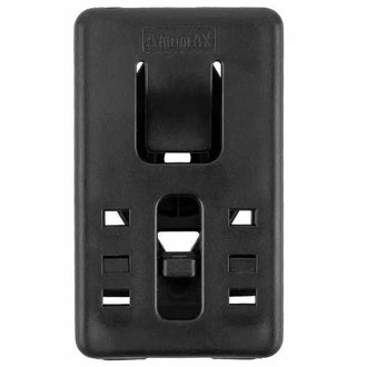 Holstermontage Belt Clip schwarz