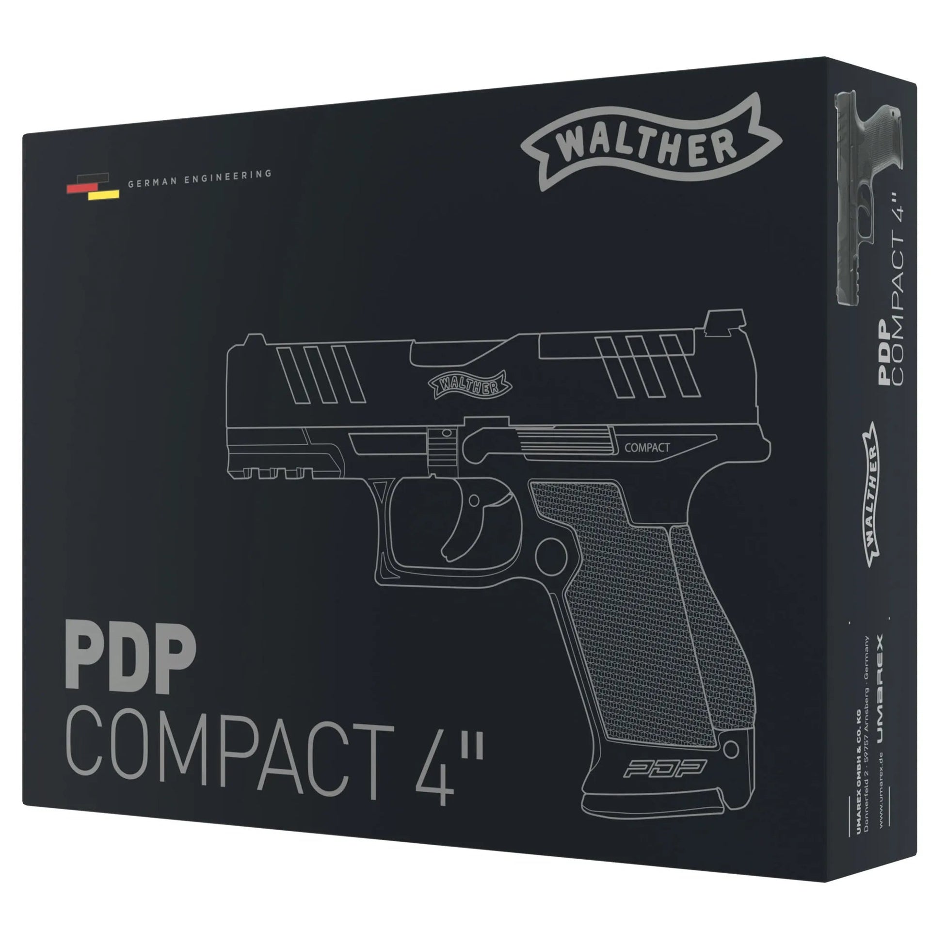 Softair Pistole PDP Compact 4" cal. 4,5 mm Co2