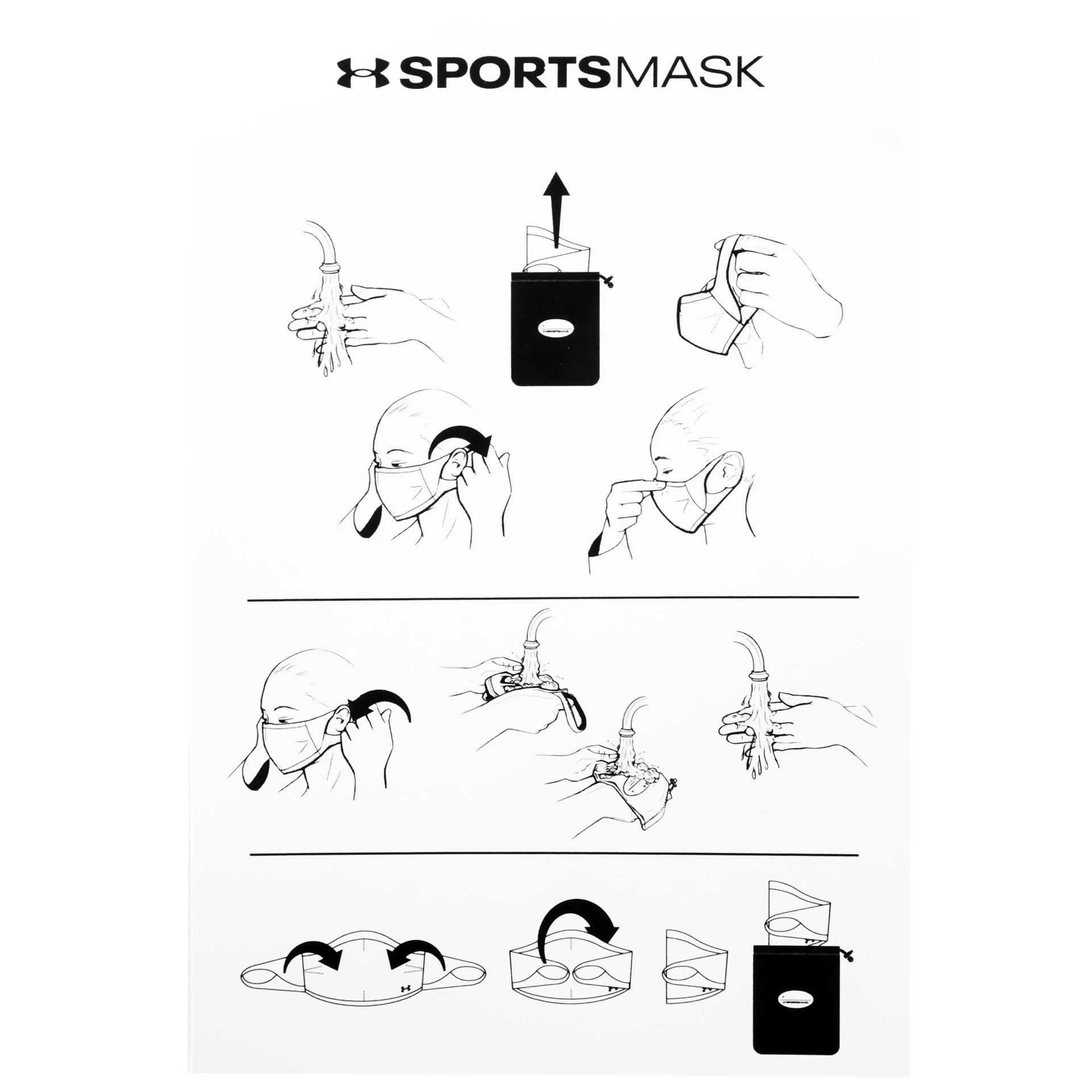 Mund-Nasenbedeckung SportsMask Corporate