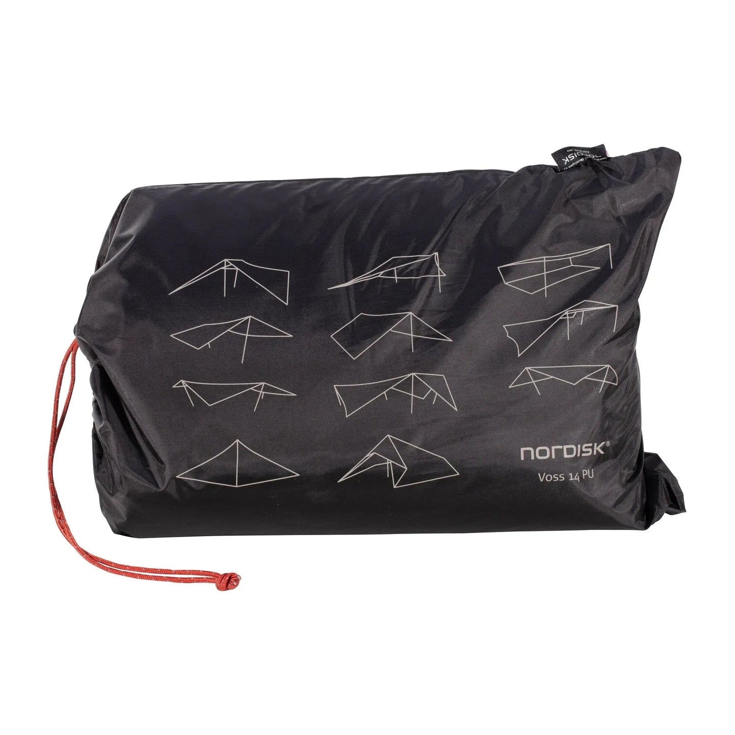 Nordisk Tarp Voss 14 PU dark olive - ASMC