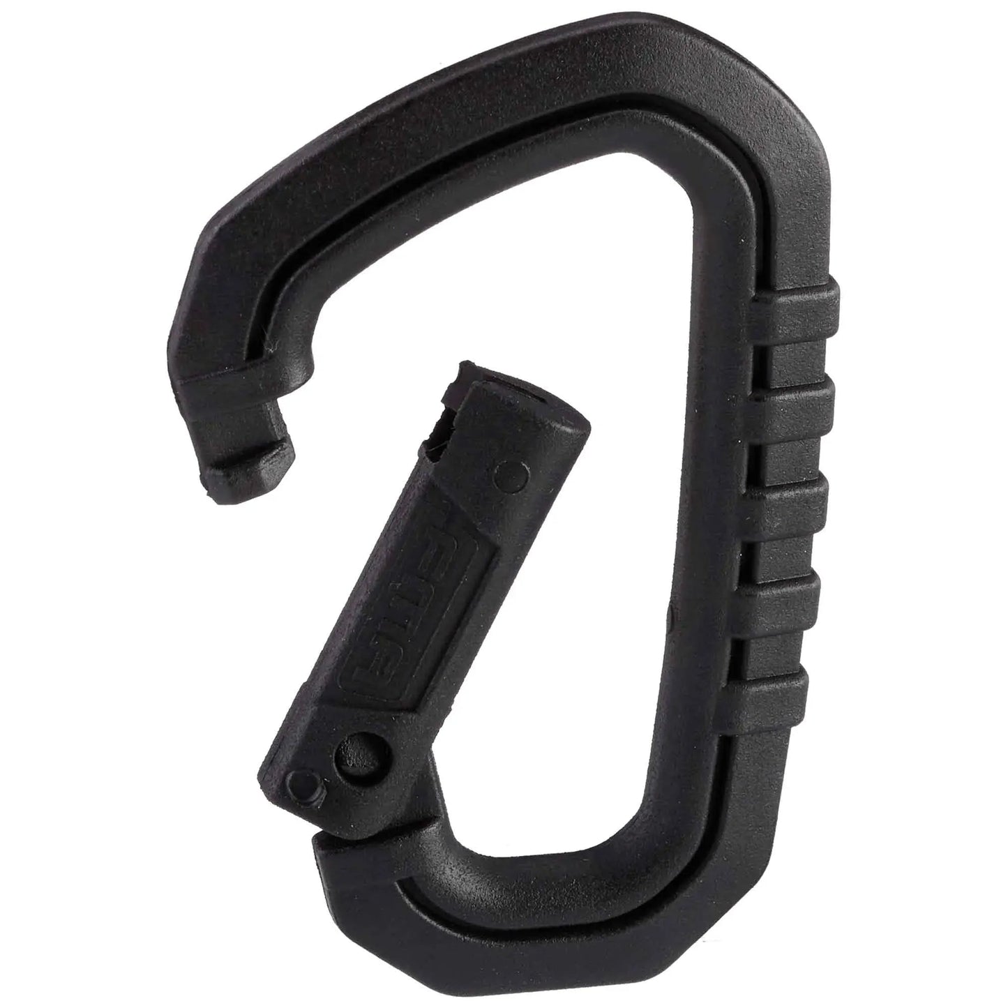 Karabiner Set Typ D Quick Hook groß schwarz