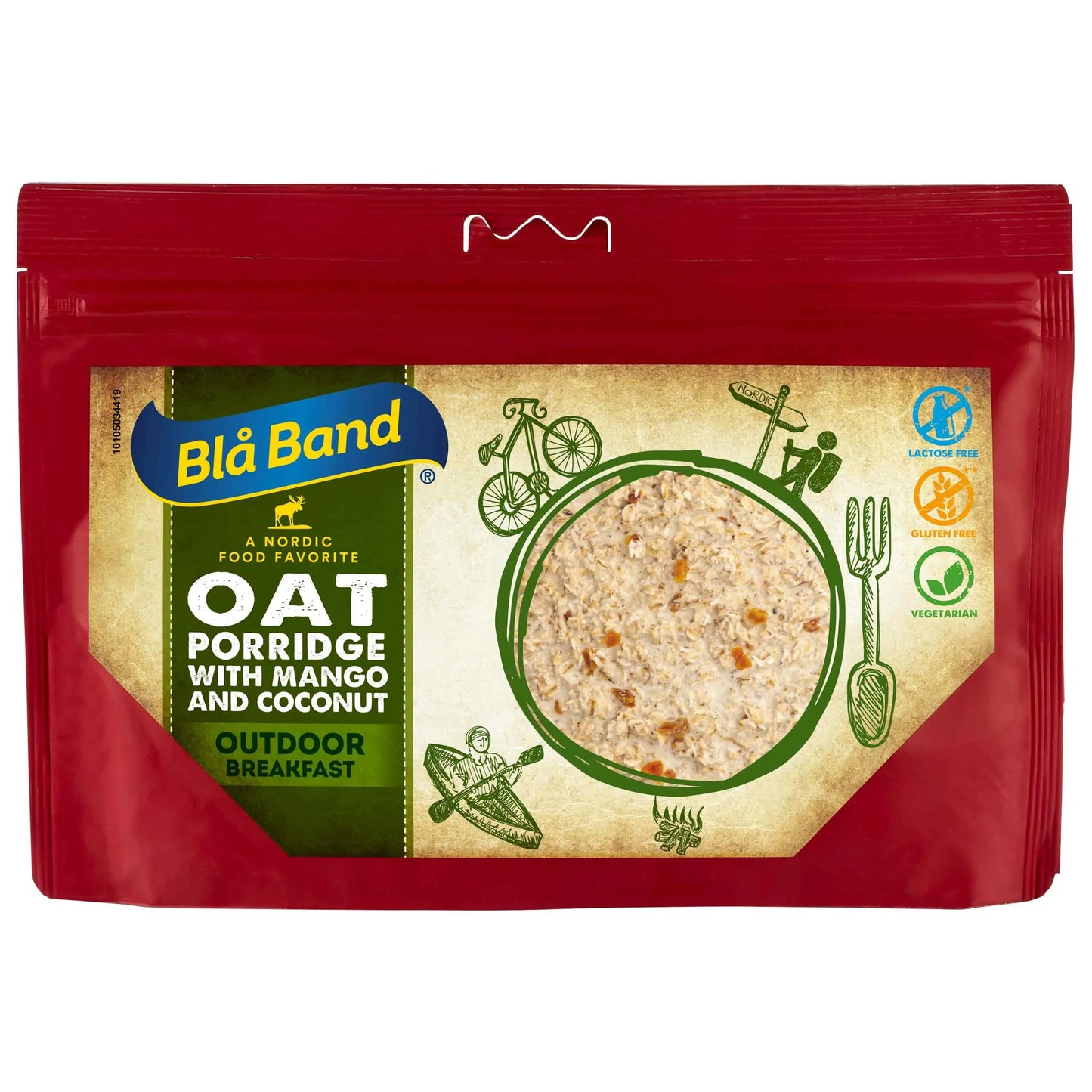 Bla Band Haferbrei mit Kokosnuss und Mango - ASMC