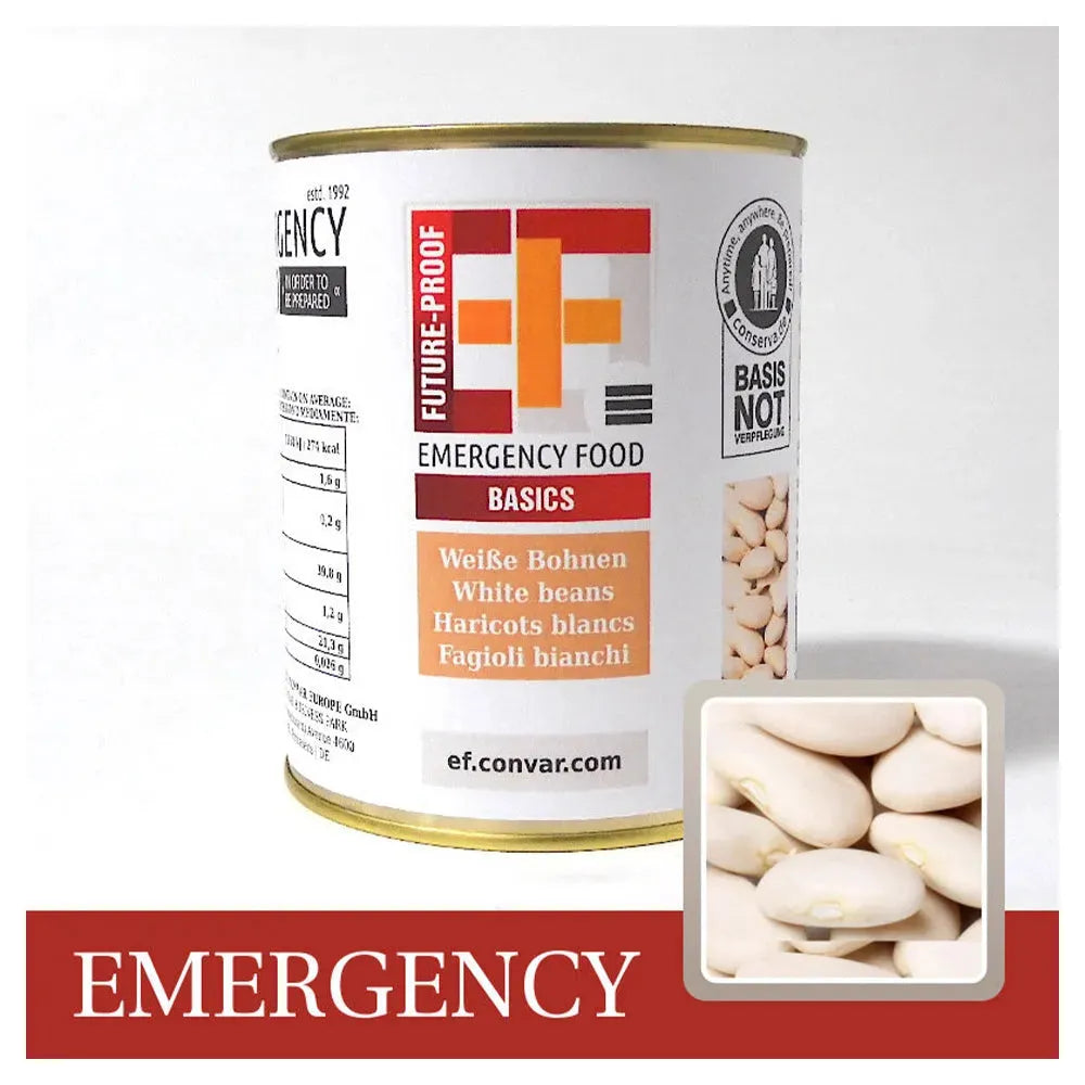 EF Emergency Food Basics Weiße Bohnen - ASMC