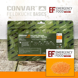 Feldküche Basics Rote Linsen 350 g