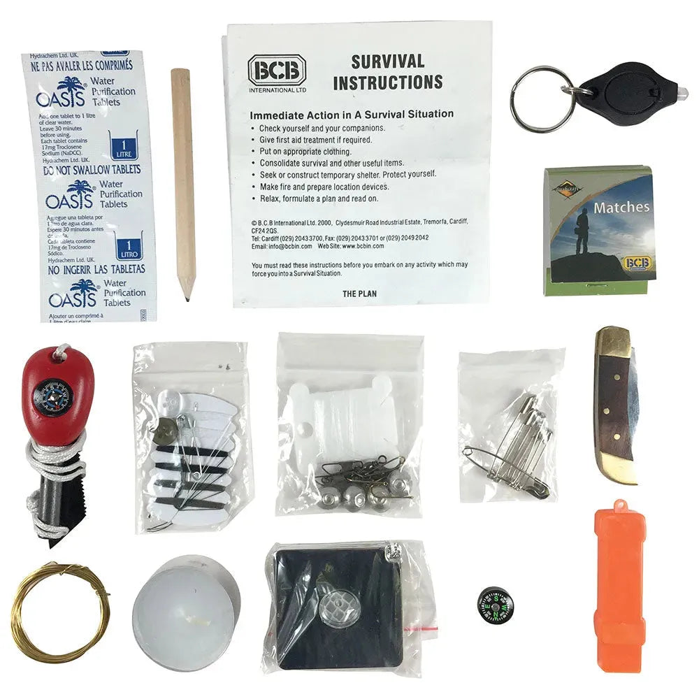 Überlebensset Waterproof Survival Kit