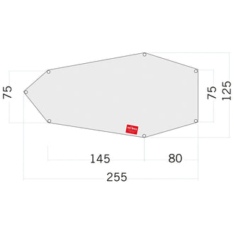 Zeltunterlage Floor Sheet PE Koli weiß