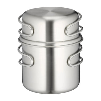 Edelstahlbecher Handle Mug Set 500 ml