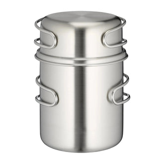 Edelstahlbecher Handle Mug Set 600 ml