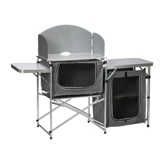 Campingtisch mit Aluminiumrahmen