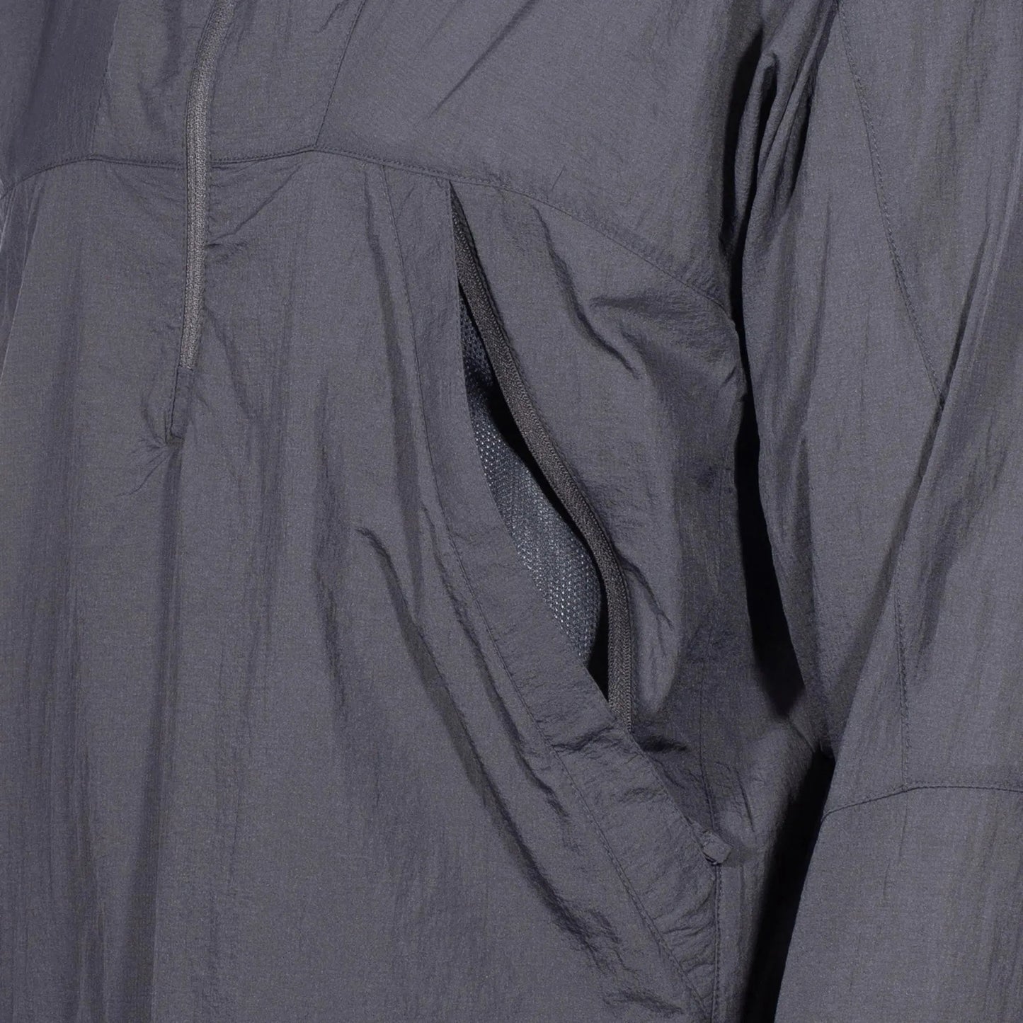 Jacke Windrunner Windshirt Windpack shadow grey
