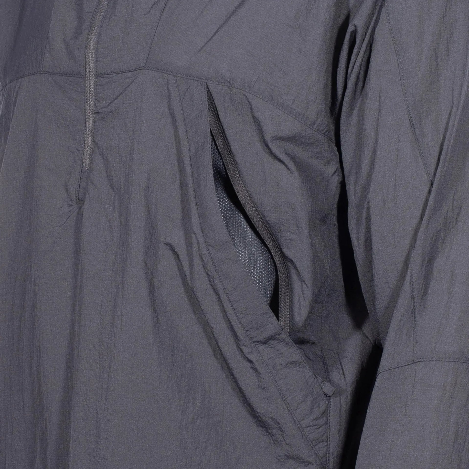 Jacke Windrunner Windshirt Windpack shadow grey