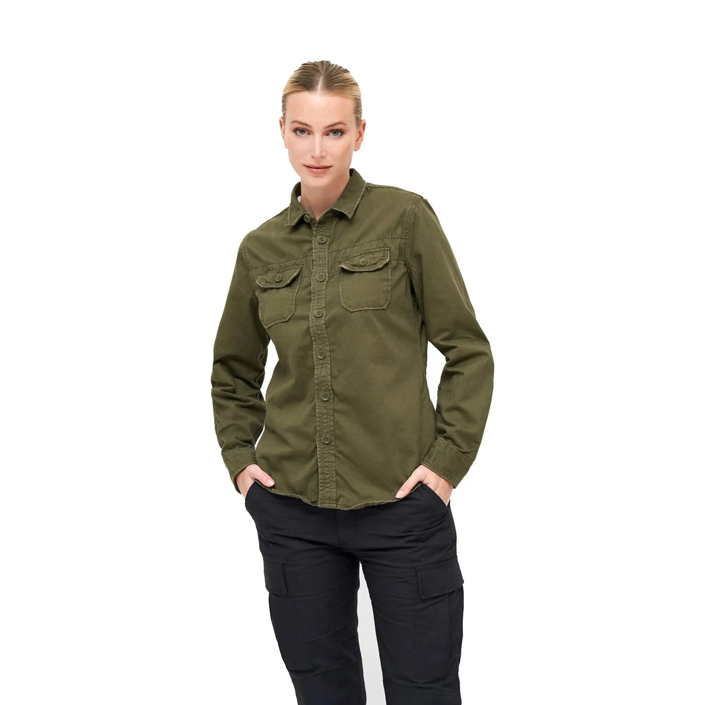 Hemd Vintageshirt Longsleeve Frauen